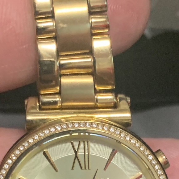 michael kors mk 6559 womens watch Stainless Steel Gold Colored